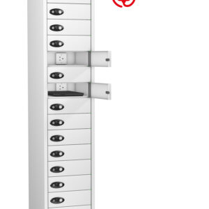 15 door locker with charging