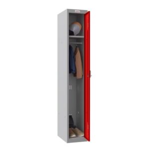 Storage locker with elec lock 3