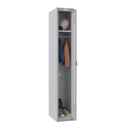 Storage locker with elec lock 6